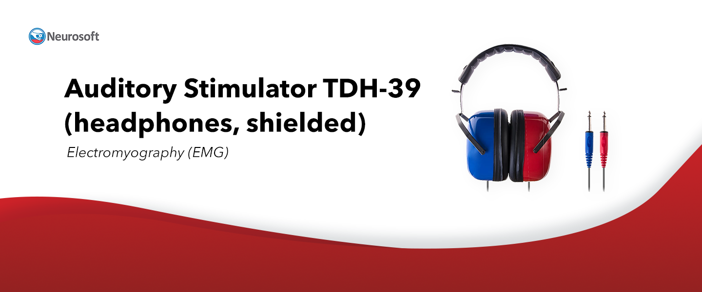 Auditory Stimulator TDH-39 (headphones, shielded)