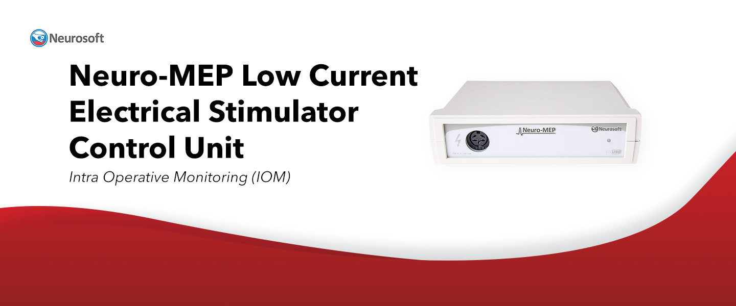 Neuro-MEP Low Current Electrical Stimulator Control Unit