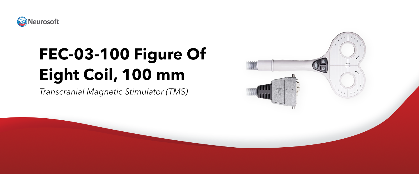 FEC-03-100 Figure Of Eight Coil, 100 mm