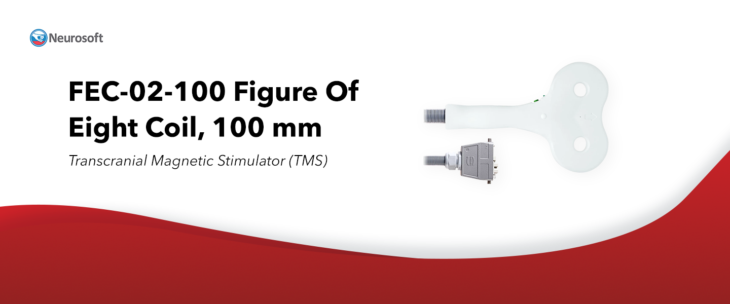 FEC-02-100 Figure Of Eight Coil, 100 mm