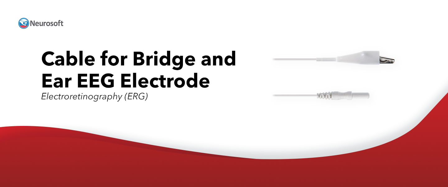 Cable for Bridge and Ear EEG Electrode