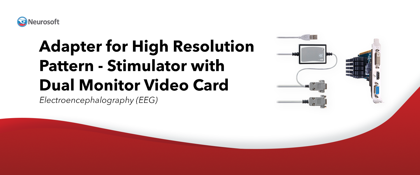 Adapter for High Resolution Pattern - Stimulator with Dual Monitor Video Card